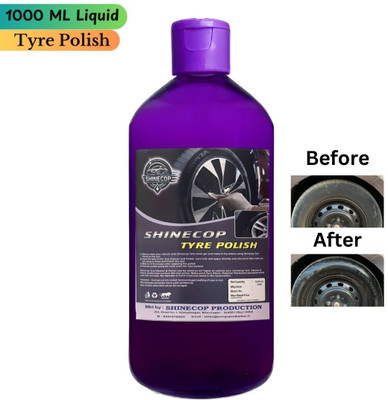 Shinecop Liquid Car Polish for Tyres(1000 ml)