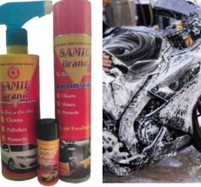 SAMIE Liquid Car Polish for Bumper, Dashboard, Exterior, Leather(0.9 ml, Pack of 1)
