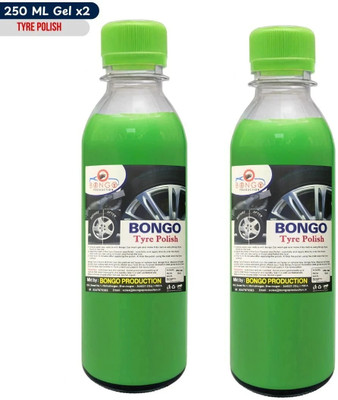 bongoproduction Paste Car Polish for Tyres(500 ml)