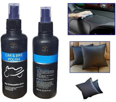 AUTOGROOMZ Paste Car Polish for Bumper, Chrome Accent, Chrome Accent, Dashboard(200 ml, Pack of 2)