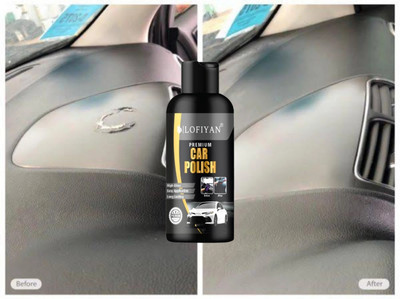 Lofiyan Liquid Car Polish for Bumper, Tyres, Dashboard, Leather, Windscreen(50 ml, Pack of 1)