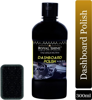 Royal Shine Paste Car Polish for Dashboard, Leather, Chrome Accent(300 ml, Pack of 1)