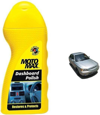 Motomax Liquid Car Polish for Leather, Dashboard(100 ml)
