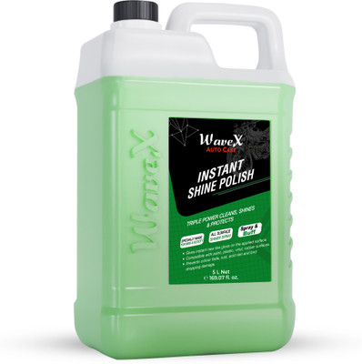 Wavex Liquid Car Polish for Exterior, Metal Parts, Bumper(5 L, Pack of 1)