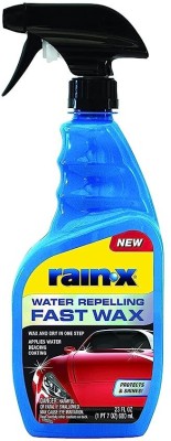 Rain-x Liquid Car Polish for Chrome Accent, Dashboard, Exterior, Leather, Metal Parts, Tyres(680 ml, Pack of 1)