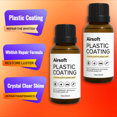 AirSoft Liquid Car Polish for Dashboard(30 ml, Pack of 2)