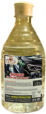 bongoproduction Paste Car Polish for Dashboard, Leather, Tyres, Bumper, Exterior(500 ml)