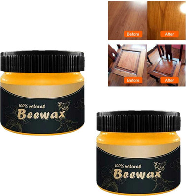 Green Aroma Paste Car Polish for Dashboard, Windscreen, Tyres, Metal Parts, Leather(100 g)
