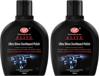 UE Liquid Car Polish for Dashboard(100 ml, Pack of 2)