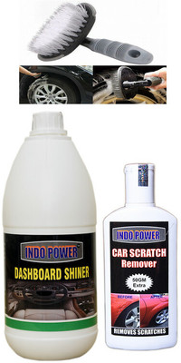 INDOPOWER Liquid Car Polish for Dashboard(1200 ml, Pack of 3)
