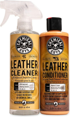 Chemical Guys Liquid Car Polish for Leather(473 ml, Pack of 1)