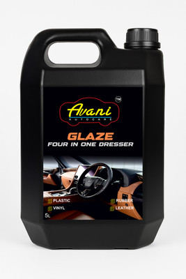 avani autocare Liquid Car Polish for Exterior, Dashboard, Leather(5 L)