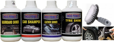 INDOPOWER Liquid Car Polish for Dashboard(1000 ml, Pack of 5)
