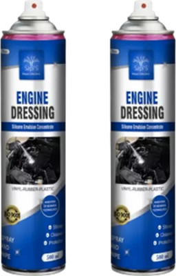 SAPI'S SapiS Engine Dressing 500ml Spray Pack of 2 Engine Cleaner(1005 ml)