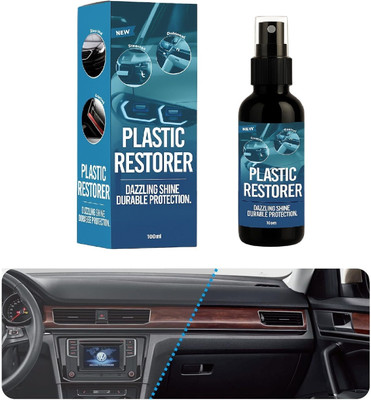 Flawls Liquid Car Polish for Dashboard, Bumper, Tyres, Leather, Chrome Accent(100 ml, Pack of 1)