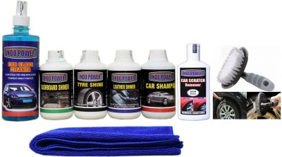 INDOPOWER Liquid Car Polish for Dashboard(1700 ml, Pack of 8)