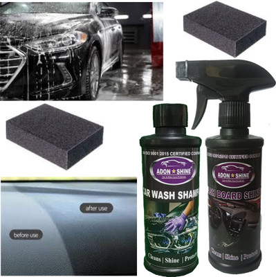 ADON SHINE Liquid Car Polish for Dashboard, Windscreen(500 ml, Pack of 2)