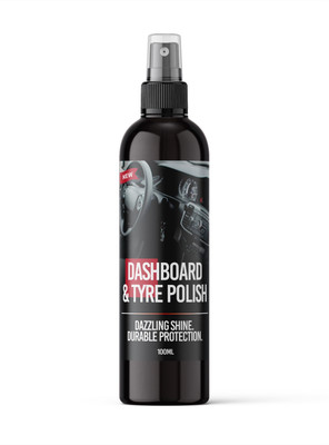 glossify Liquid Car Polish for Dashboard, Tyres, Bumper(100 ml, Pack of 1)