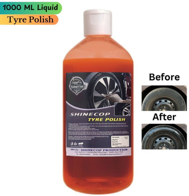 Shinecop Liquid Car Polish for Tyres(1000 ml)