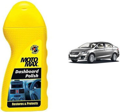 Motomax Liquid Car Polish for Leather, Dashboard(100 ml)