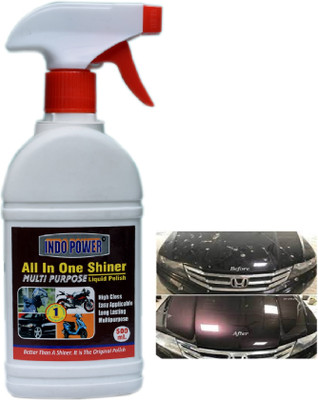 INDOPOWER Liquid Car Polish for Dashboard(500 ml)