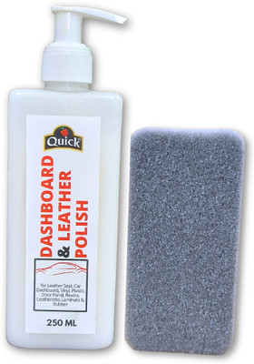 Quick Liquid Car Polish for Dashboard, Leather(250 ml, Pack of 1)