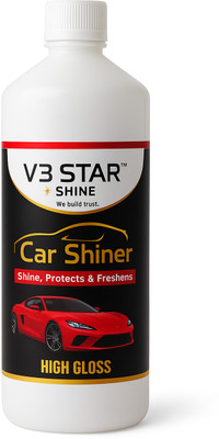 ShineX Liquid Car Polish for Dashboard, Bumper, Exterior(1 L, Pack of 1)