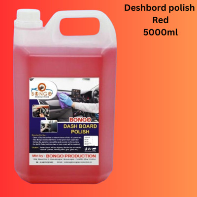 bongoproduction Paste Car Polish for Dashboard, Leather, Bumper, Tyres(5000 ml)