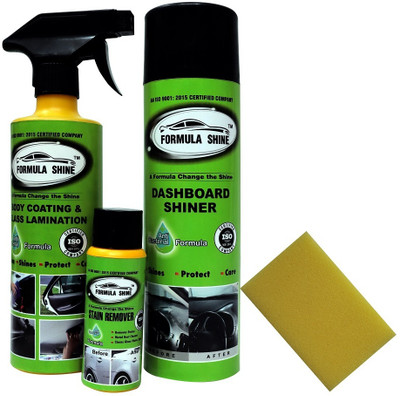 FORMULA SHINE Liquid Car Polish for Dashboard(500 g, Pack of 3)