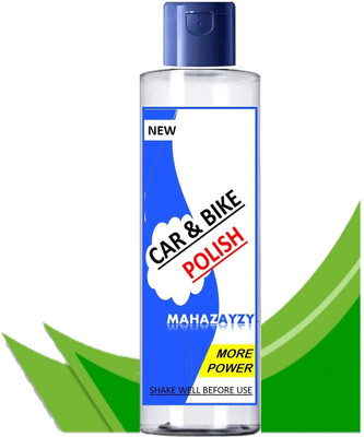 MAHAZAYZY Liquid Car Polish for Bumper, Chrome Accent, Dashboard, Exterior, Headlight, Leather, Metal Parts, Tyres(50 ml, Pack of 1)