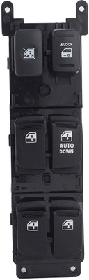 UNO MINDA Power Window Switch Main 4 Door With Window & Door Lock For Hyundai Verna O/M Car Power Window Switch