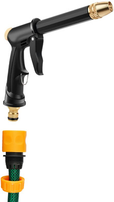 PGK TRADERS High Pressure Washing Water Gun for washing with 1 HOSE CONNECTOR Spray Gun