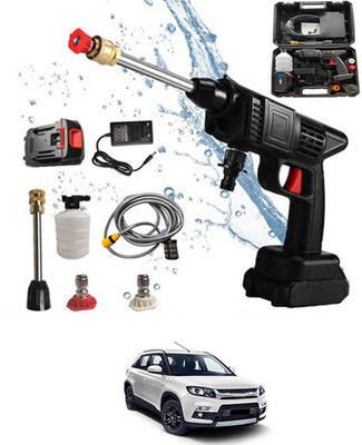 kemisha 24V/5 Meter Hose/Portable Water Pressure Gun(Car/Home)-300 Pressure Washer