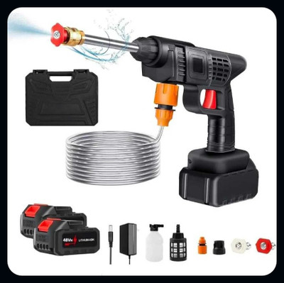 BHAVSHATRI Wireless High Pressure Car Washer & Car Cleaning 48V(2B)-A Spray Gun
