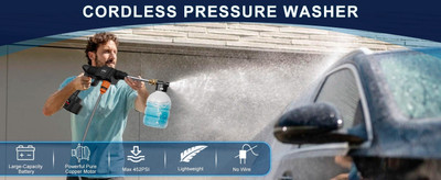 WunderVoX WUNDER-1-PTT CPW-86 Pressure Washer