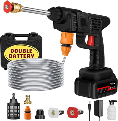 MIYANISTORE Wireless High Pressure Car Washer & Car Cleaning 48V Rechargeable Gun Machine Pressure Washer