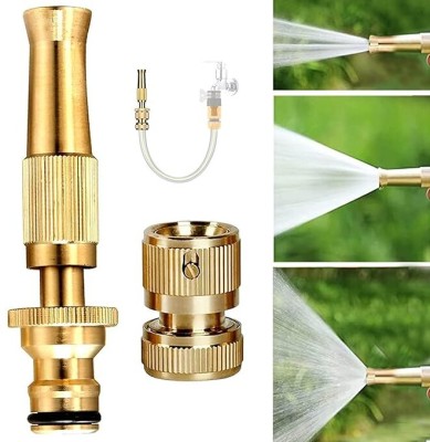 HVG TRADERS Nozzle Water Spray Gun Hose Nozzles Pipe For Gardening And Washing Pressure Washer