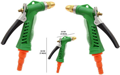 VenHub high pressure car wash gun pack of 2 Brass Hose Nozzle Adjustable. Spray Gun