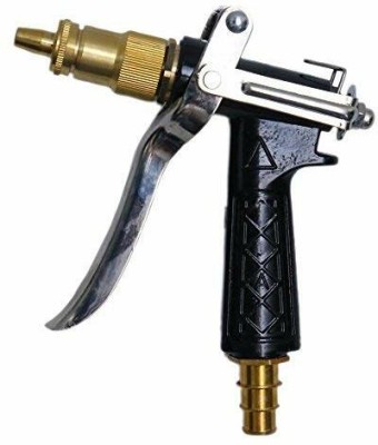 FIVANIO Brass High Pressure Hose Nozzle Adjustable Water Spray Gun with Clamp Pressure Washer