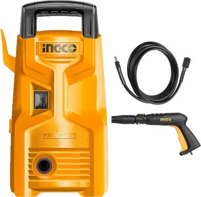 INGCO High Pressure Washer with Aluminium Wire Motor & Auto Stop System Pressure Washer