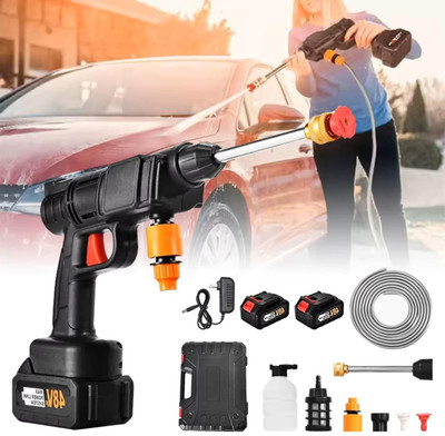 KIZJORYA Car Pressure Washer, High Pressure Spray Machine Multi-Purpose SprayGun Pressure Washer