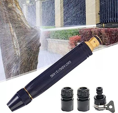 CARTSPACE Washing Water Gun,Nozzle Kit with 3 Pcs PVC Hose Quick Connector Spray Gun Spray Gun