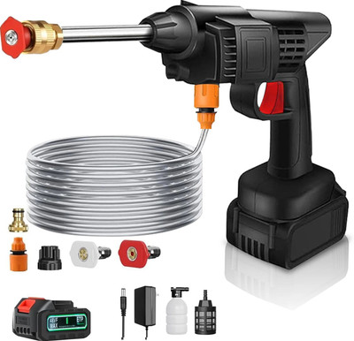 CleanCraft 48V High Power Wireless Pressure Washer Machine for Car, Bike & Home Cleaning Pressure Washer