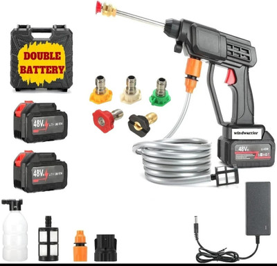 Ornelo 48V High Power Wireless Pressure Washer Machine with 5 different uses tips Pressure Washer