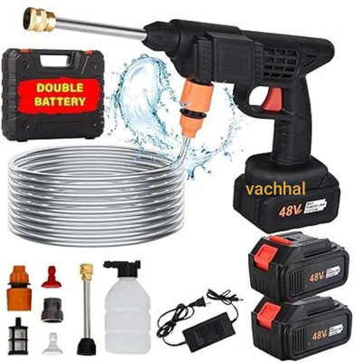 A to Z Rechargeable Electric Portable High Pressure 2*Battery Pressure Water Gun Pressure Washer