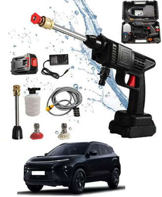 KINGFORU 24V/5 Meter Hose/Portable Water Pressure Gun(Car/Home)-134 Pressure Washer