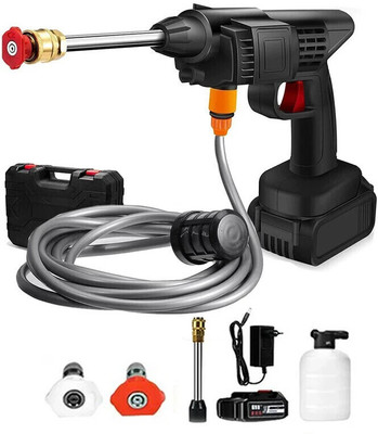 Ornelo 24V/5 Portable High Pressure Washer Gun For car wash, 2 Battery Pressure Washer