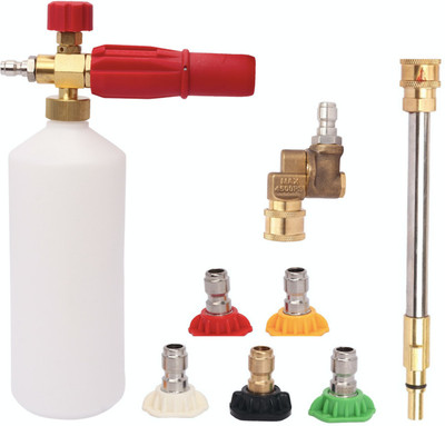 Wingo Professional Foam Cannon Nozzle (QD), Wand for Bocsh AQT/Aquatak (Roso)+(Kit) Pressure Washer