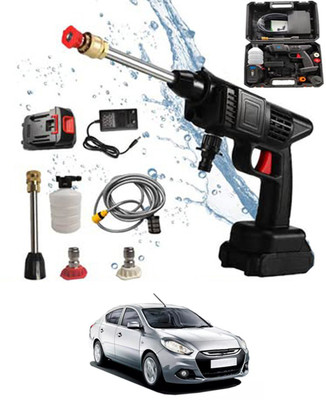 MIYANISTORE 24V/5 Meter Hose/Portable Water Pressure Gun(Car/Home)-237 Pressure Washer