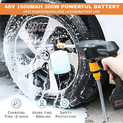 KINGFORU K1-New-King-1__single bettery Pressure Washer